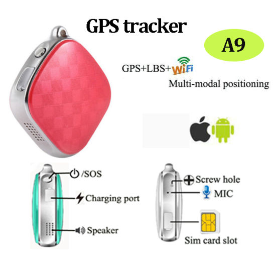 High Quality Personal Locator 2G GSM Tracker Tracking GPS with Multiple Accurate Position for Avoiding Abducting A9