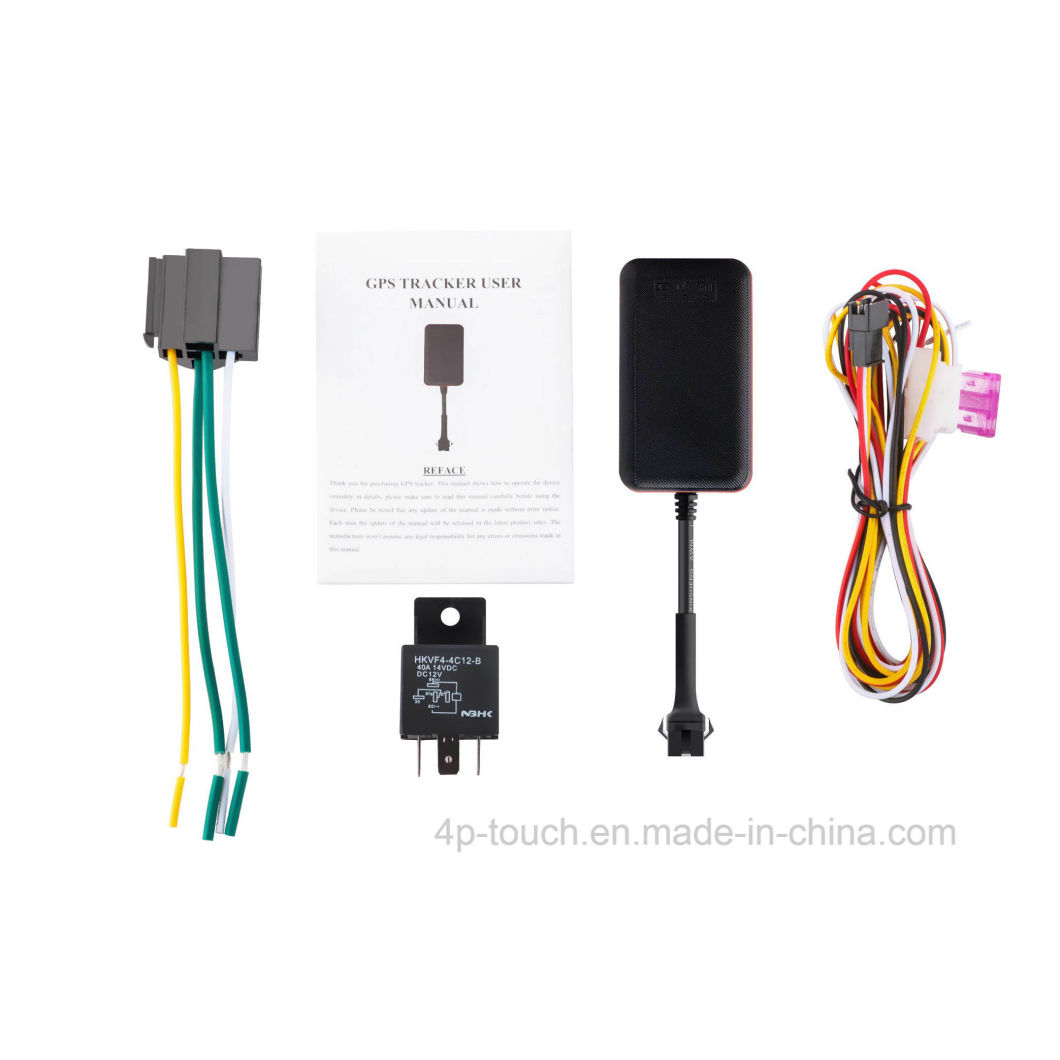 GPS Tracker for Motorcycle/Vehicle with Fuel Sensor and Overspeed Alarm (T108)