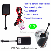 Waterproof 2G GPS Tracker for Car with Remote Oil Circuit Cut 