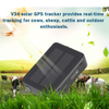 2G 9000mAh Large Battery Capacity Waterproof Solar Power Vehicle GPS Tracker with Geo-fence Alarm Alert V34