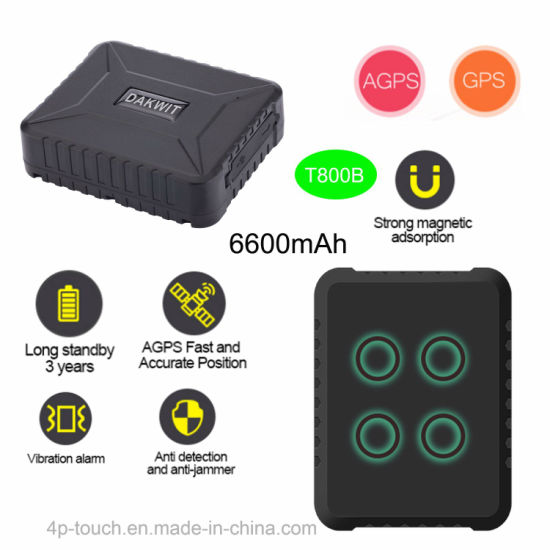 High Quality 2G Vehicle Tracking System Long Working Hours Automotive Car GPS Tracker with Geo-fence Setup T800B