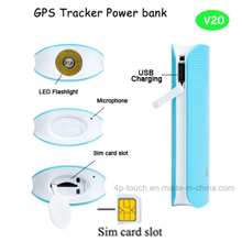 China Manufacture Large Battery Capacity 2G GSM GPS Tracker with Anti-Theft Alarm Alert V20