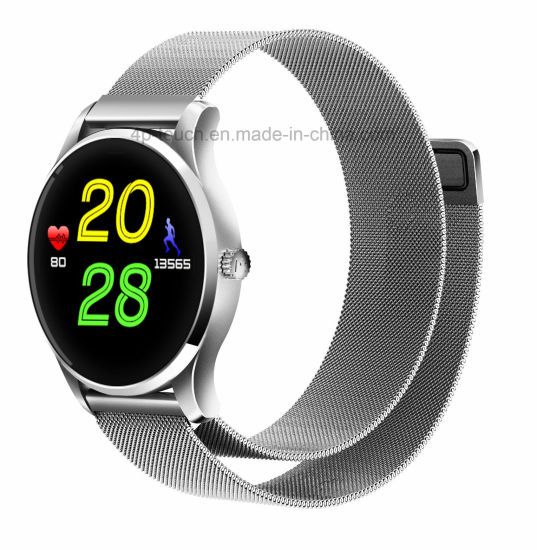 Magnet Clasp Smart Bluetooth Watch with Heart Rate Monitor K88
