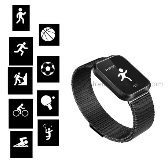 Large Screen IP67 Waterproof Smart Bluetooth Bracelet with Heart Rate Monitoring CD16