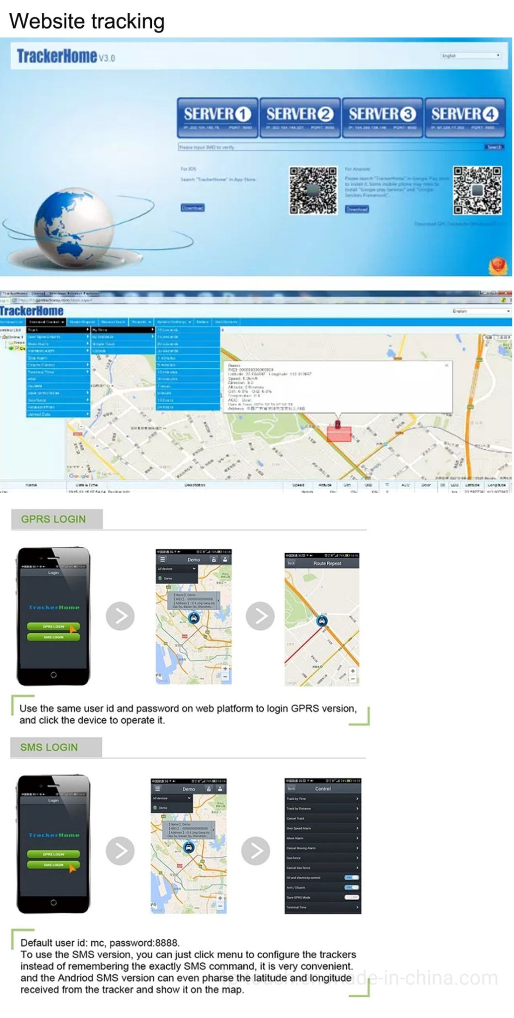 Micro Vehicle GPS Tracker with Free Web Platform & APP T311