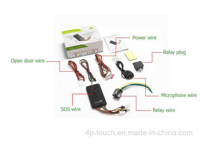 Hot Selling Car GPS Tracker for Motorcycle/Vehicle (T100)