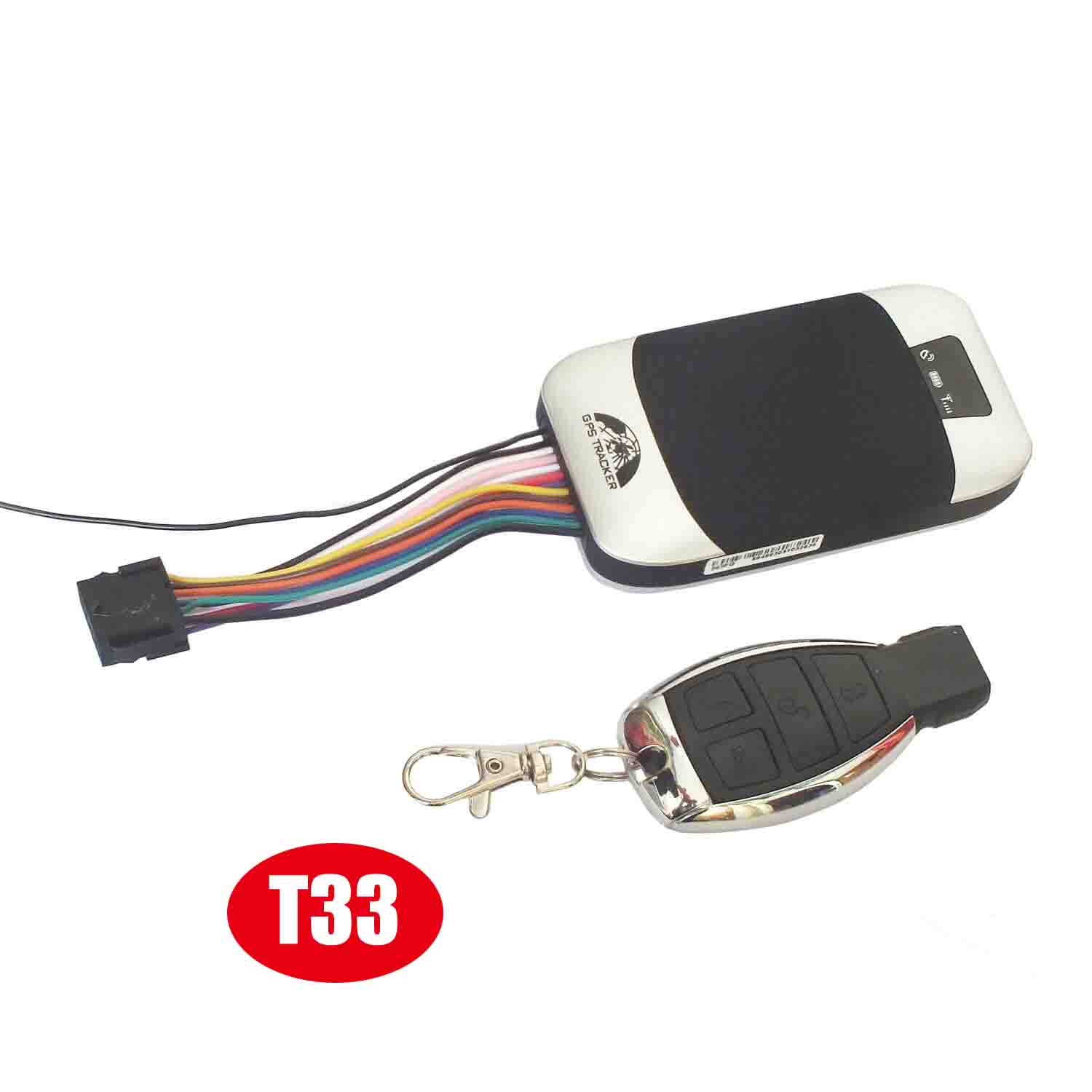 China factory 3G IP67 Waterproof Car Motorcycle Vehicle GPS tracking device with Remote Cut off engine T33