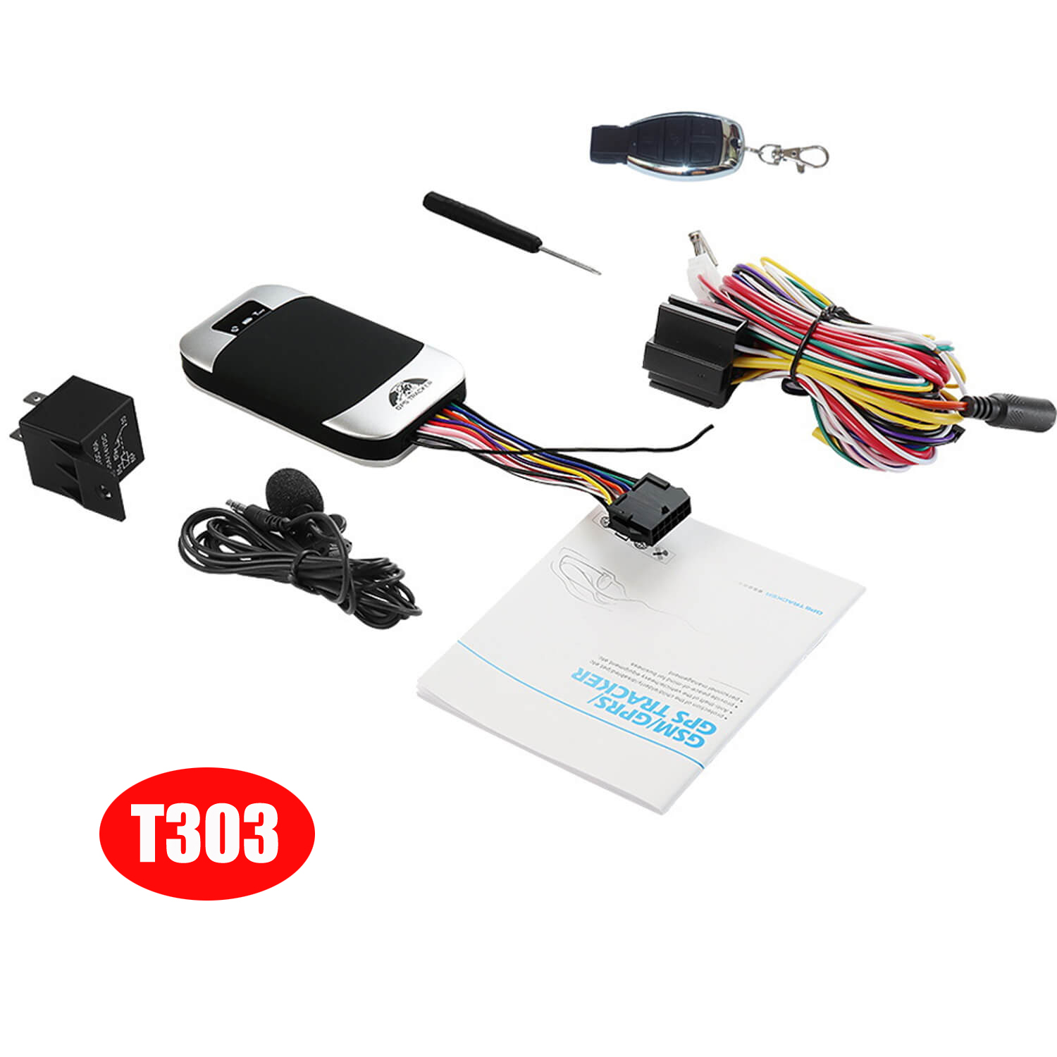 Quality Fleet Management GSM GPS Tracking Device with Shock Sensor 