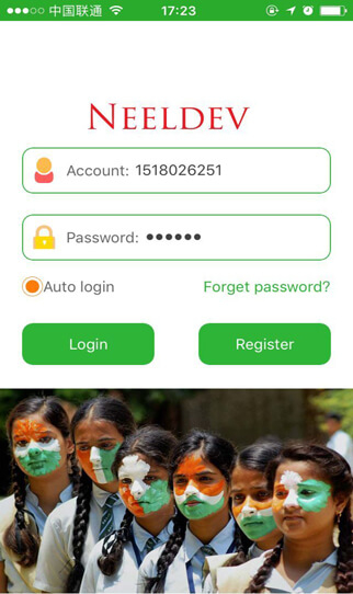 Neeldev app for India