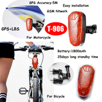 Factory Supply GSM Motorcycle Bike Tracking Device GPS Tracker T906