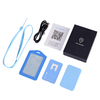 New Arrival Two Colours Mini Multipurpose GPS Tracker ID Card for Students with Safety Zone Setup SOS Call M13