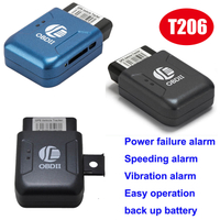 2G OBDII Vehicle GPS Tracking Device with Power Failure Alarm 