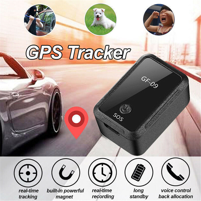 Real Time Tracking Anti-Burglar Alarm Device Mini GPS Kids Tracker GF-09