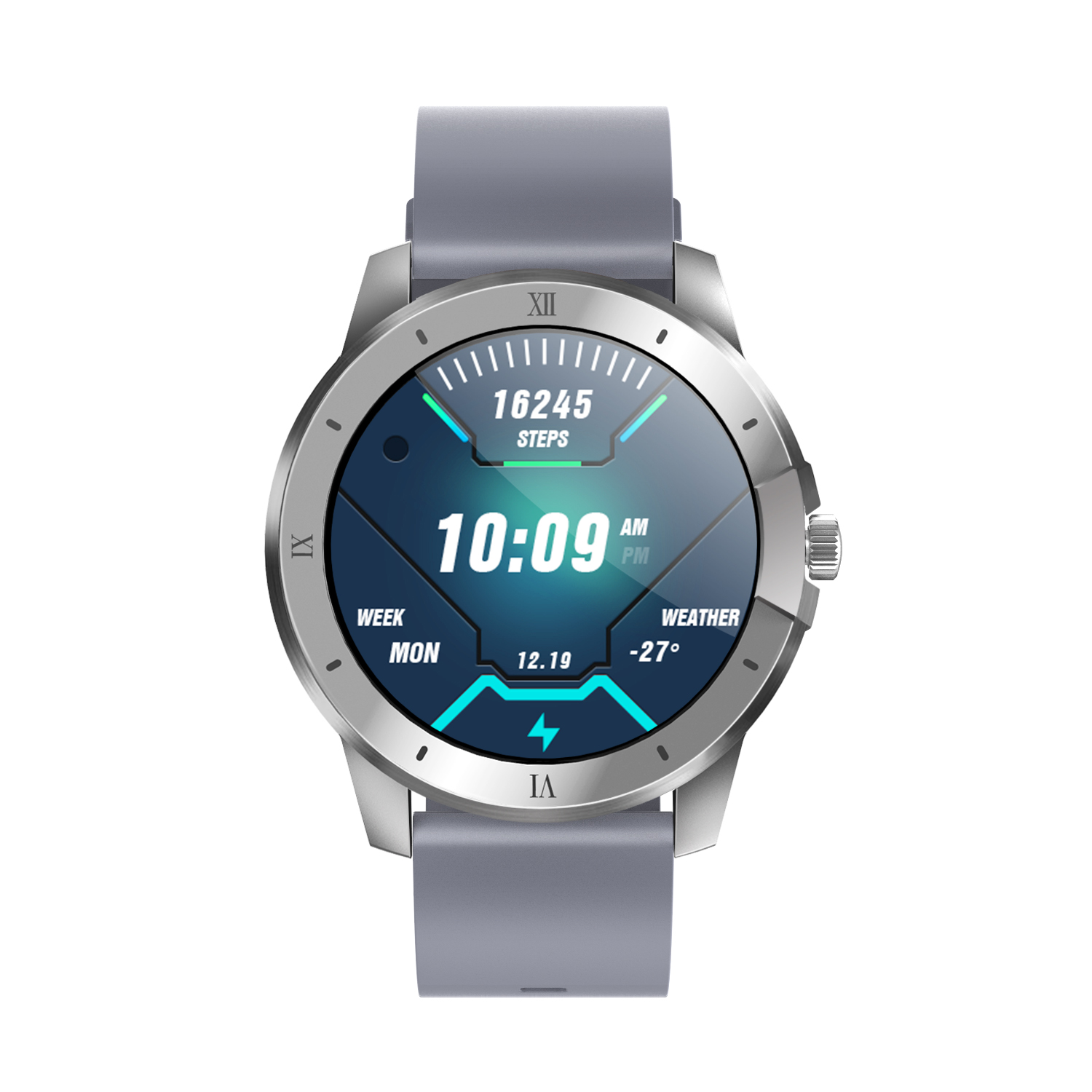 Fashion Waterproof Large Capacity Blood Pressure Monitoring Smart Bluetooth Watch 