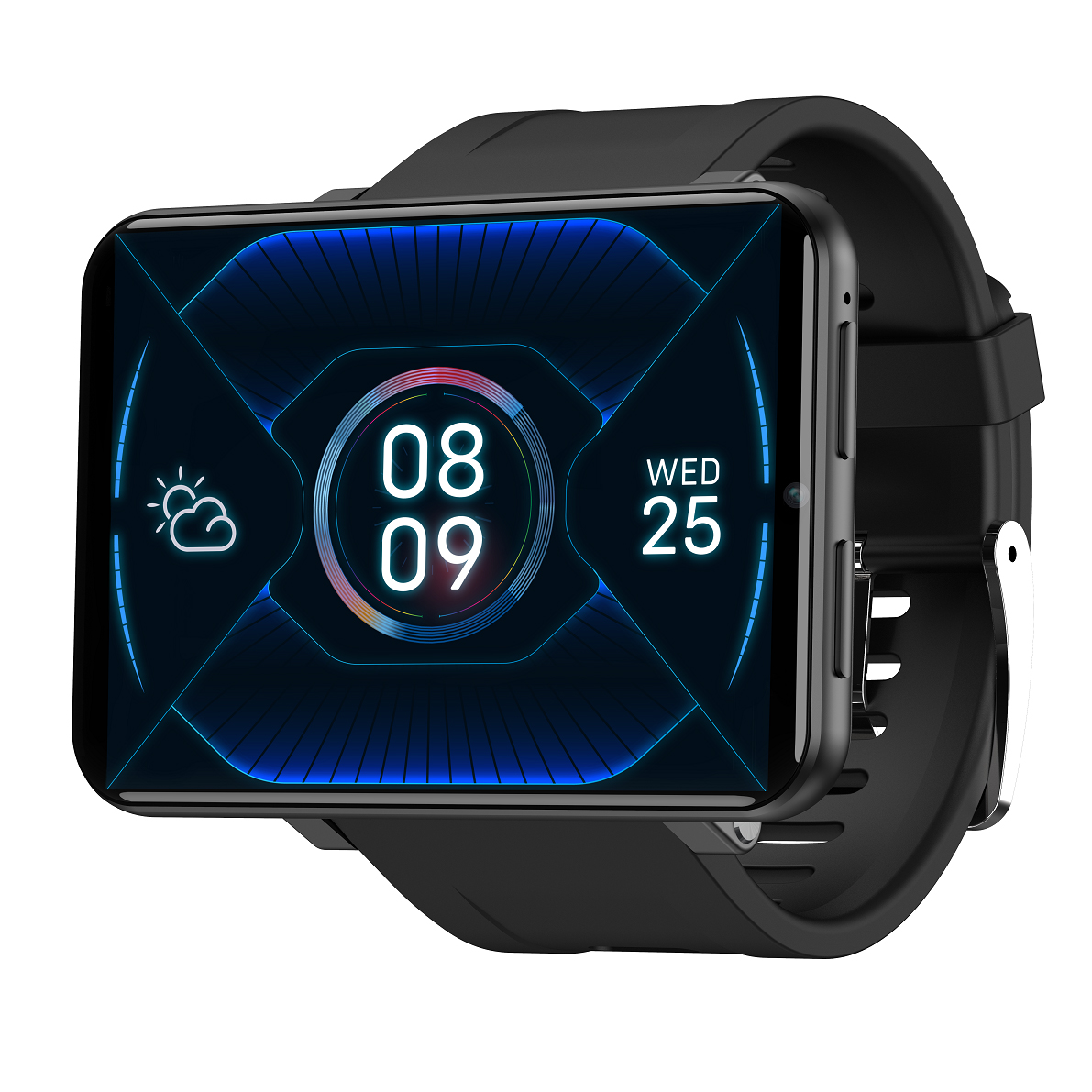 Waterproof GPS WiFi Heart Rate Monitoring 4G Smart Bluetooth Watch DM100