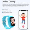 China factory Waterproof IP67 4G LTE Smart GPS Watch Tracker for Kids with clip charging Global free Video Call D52U