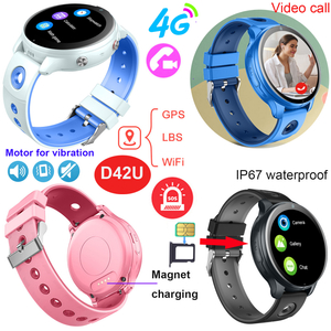 4G Safety Children Smart GPS Watch Tracker D42U