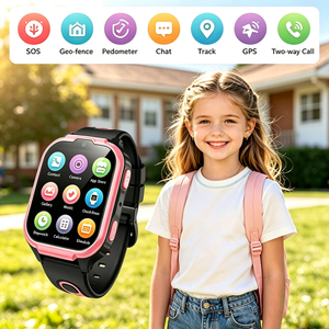 AI Health Monitor 4G Kids GPS Watch 