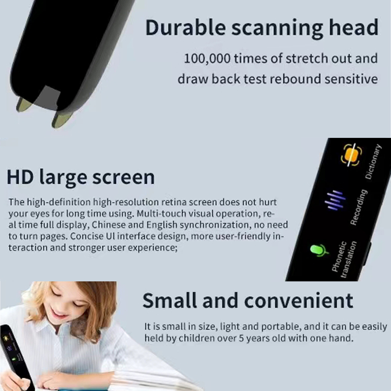 WiFi electronic language translate pen with voice reading E-dictionary scanner SP06