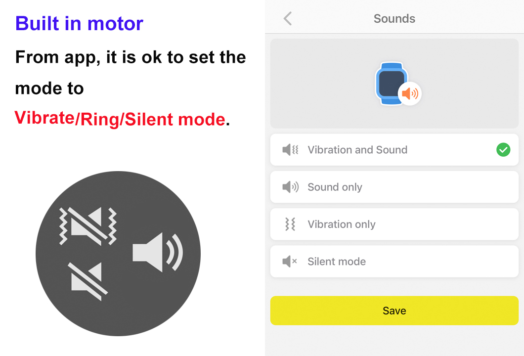 with motor for vibration