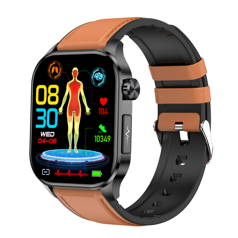 IP68 waterproof elderly healthcare smart senior healthcare bluetooth bracelet E580