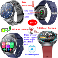 Fashion design IP68 waterproof smart bluetooth bracelet for fitness monitoring ET475