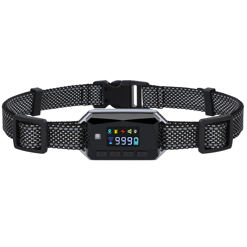 Pet dog mini training collar device with Geo-fence alerts vibration alarm Y32