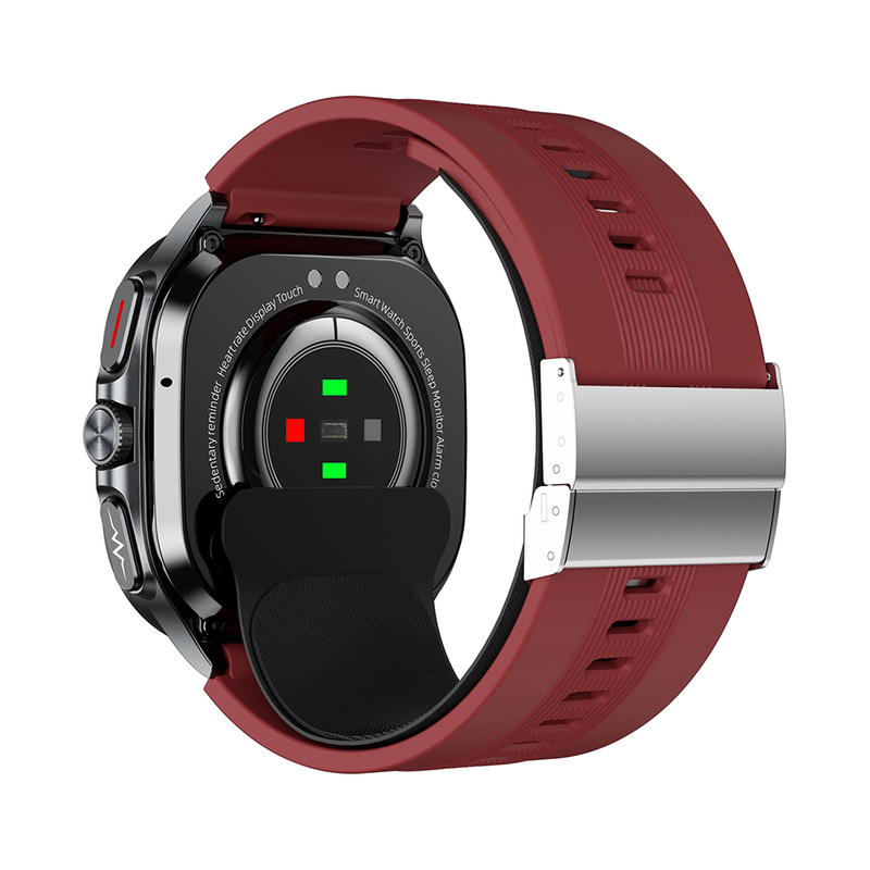  Air pump IP67 waterproof smart bracelet with ECG HR BP SPO2 monitoring AP65