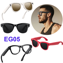 8MP camera BT eyeglasses with AI voice assistant anti-shake shooting video recording EG05