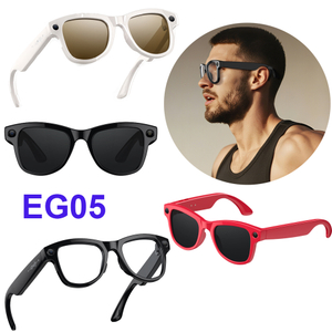 8MP camera BT eyeglasses with AI voice assistant anti-shake shooting video recording EG05