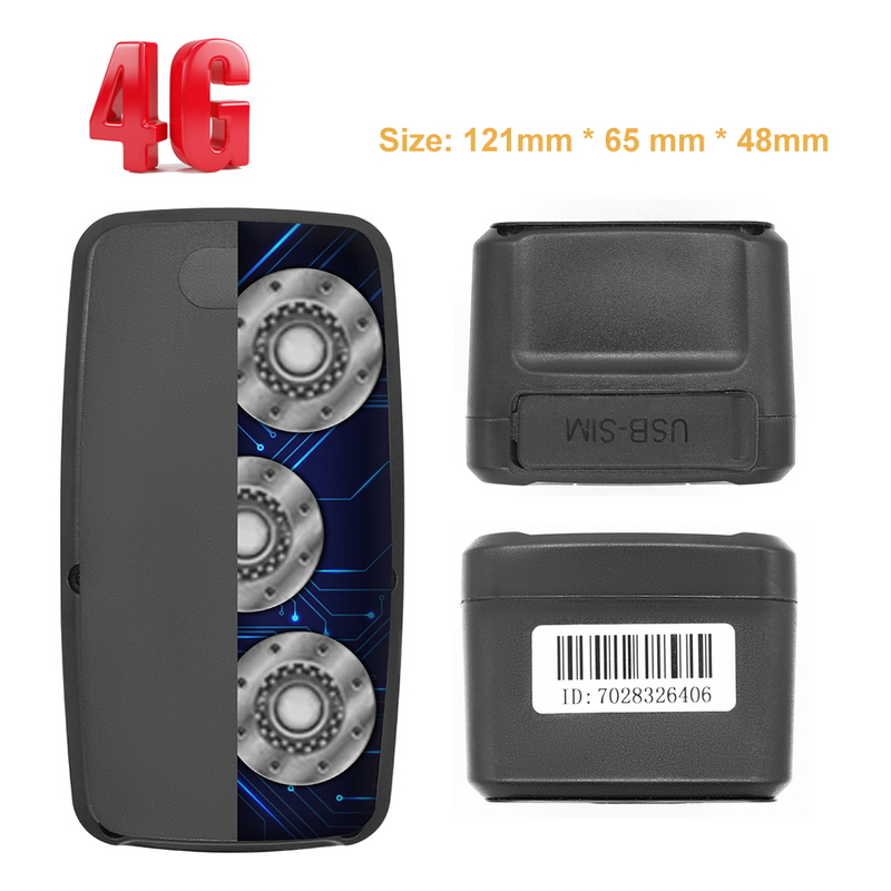 4G long battery life car vehicle GPS tracker with strong magnet T406