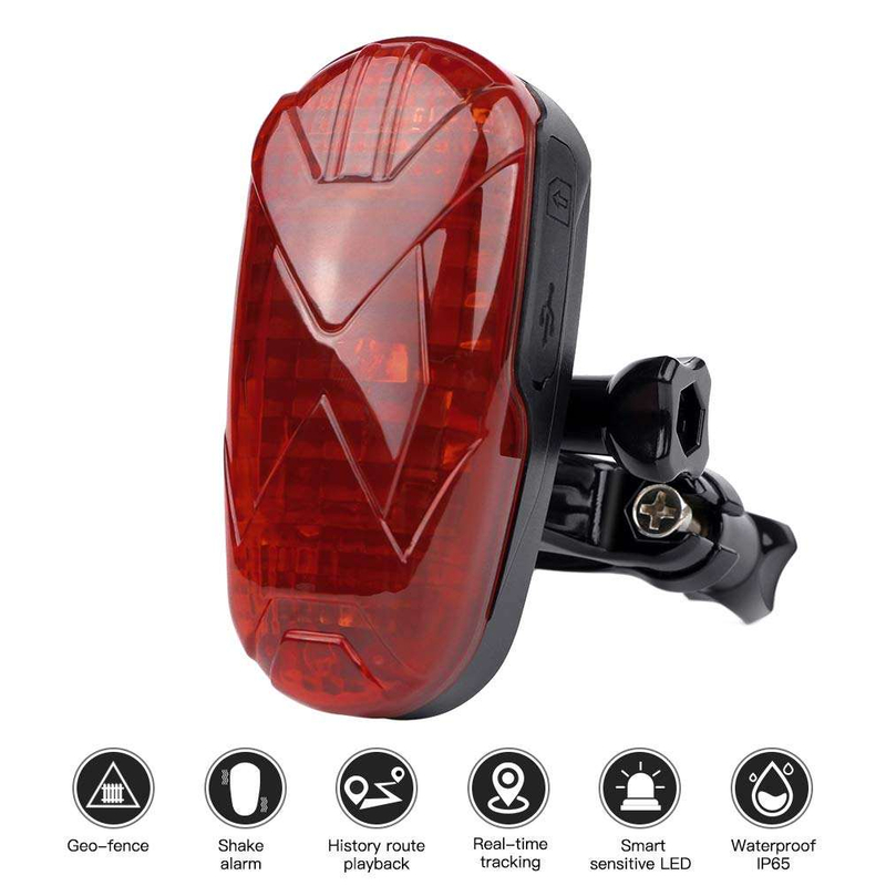 Anti theft 4G Bike Wheelchair GPS Tracker with Shock Sensor T906