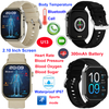 Fashion smart bluetooth watch with HR BP SPO2 blood sugar monitor U13
