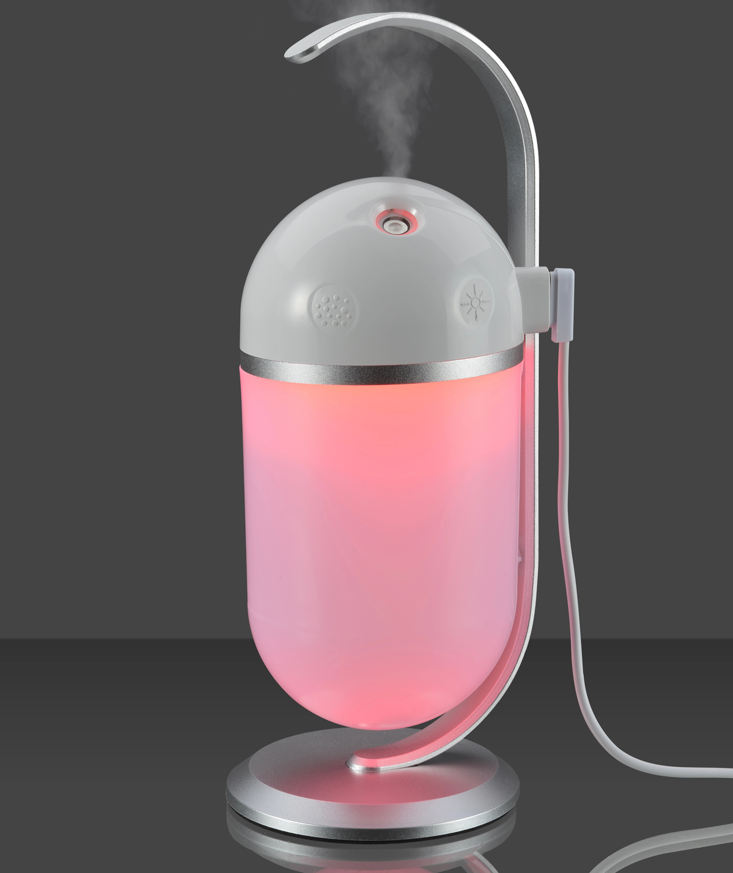 Air Humidifier Home Appliance 400ml Ultrasonic LED Lamp with Diffuser