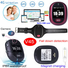LTE IP67 Waterproof Personal Senior Mini GPS Tracking Device V45
