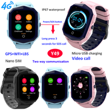 IP67 waterproof 4G promotion Gift GPS watch with Remote Snapshot