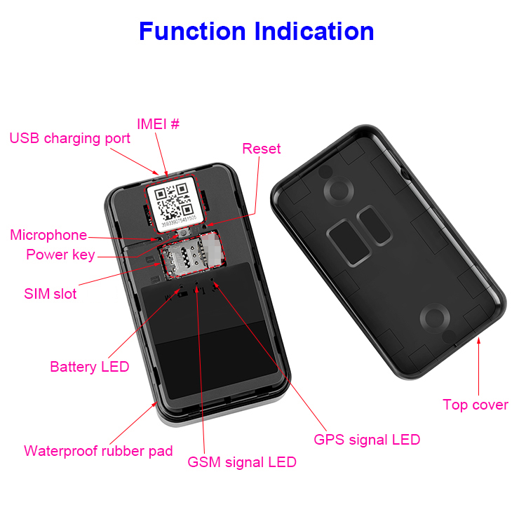 GPS tracking device with Strong magnetic for car vehicle Y12