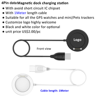 Universal Mini Kids GPS Tracker 4pin data dock charging station DC01