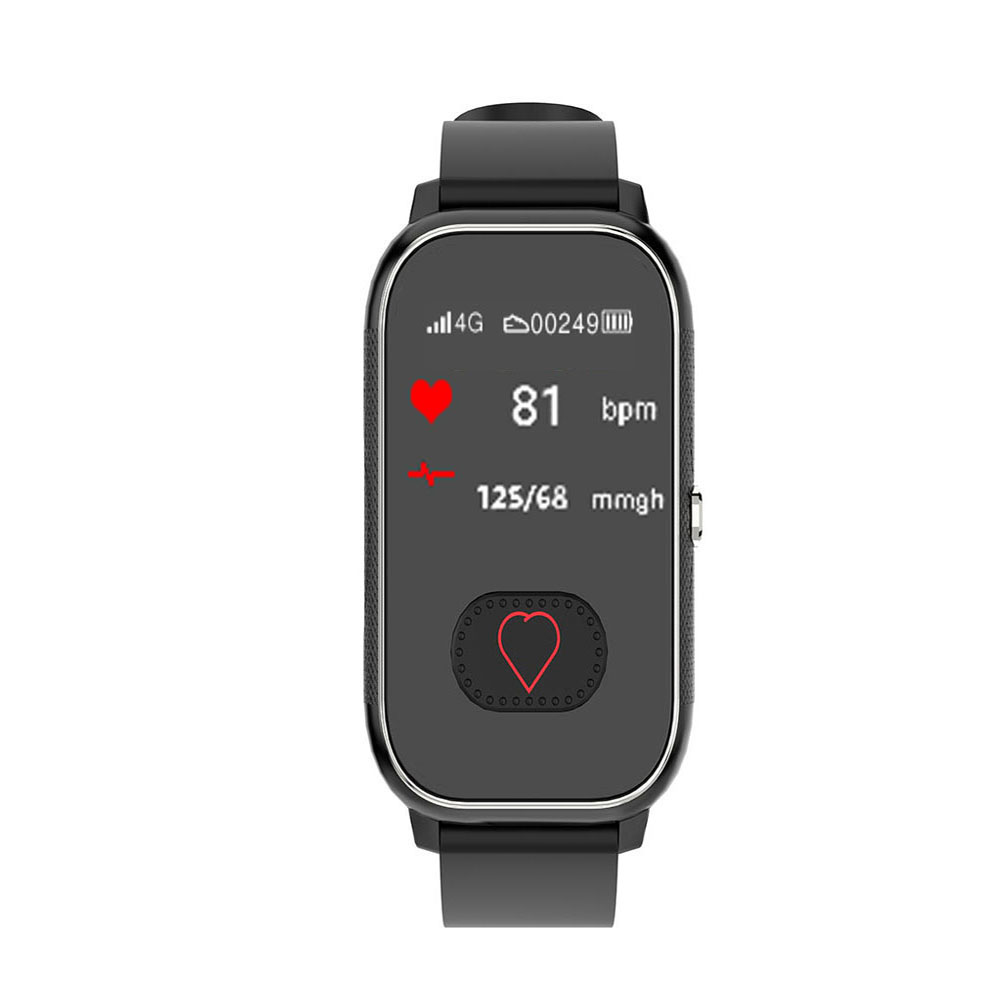 4G tiny Elderly GPS Tracker watch with Fall down alert D46