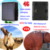 4G IP67 Waterproof Cow cattle GPS Tracking Device V24