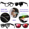 Smart AI bluetooth glasses with HR SPO2 monitoring BG01
