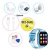 4G Children smart GPS tracking watch with parental control Y49