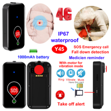 Tiny design GPS Tracking device with button pin Y45