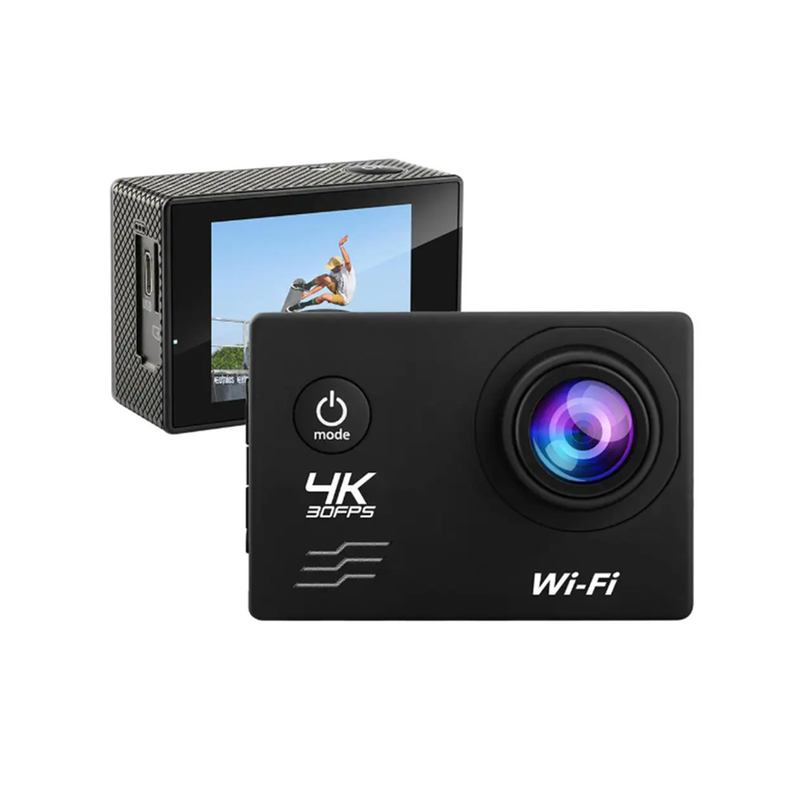 IP68 waterproof wifi sport camera with 170 degree wide-angle 6 glass lens SP02