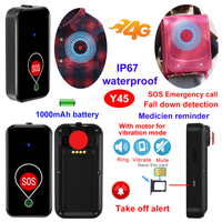 Mini hidden 4G GPS Tracker with take off alert Y45