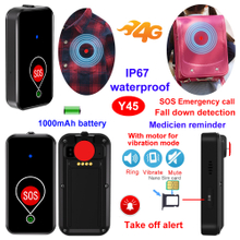 Mini hidden 4G GPS Tracker with take off alert Y45