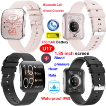 2025 new China factory IP68 waterproof healthcare bluetooth smart watch U17