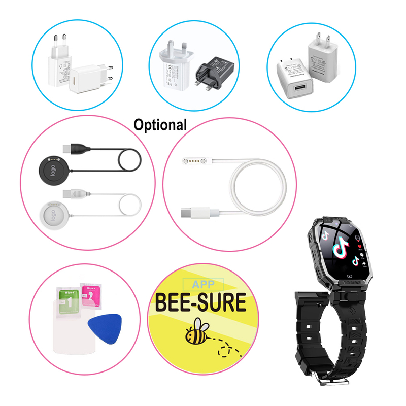 4G IP67 waterproof promotion gift kids smart watch GPS tracker D38
