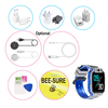 Kids smart tracker watch with Safety zone setup SOS call 