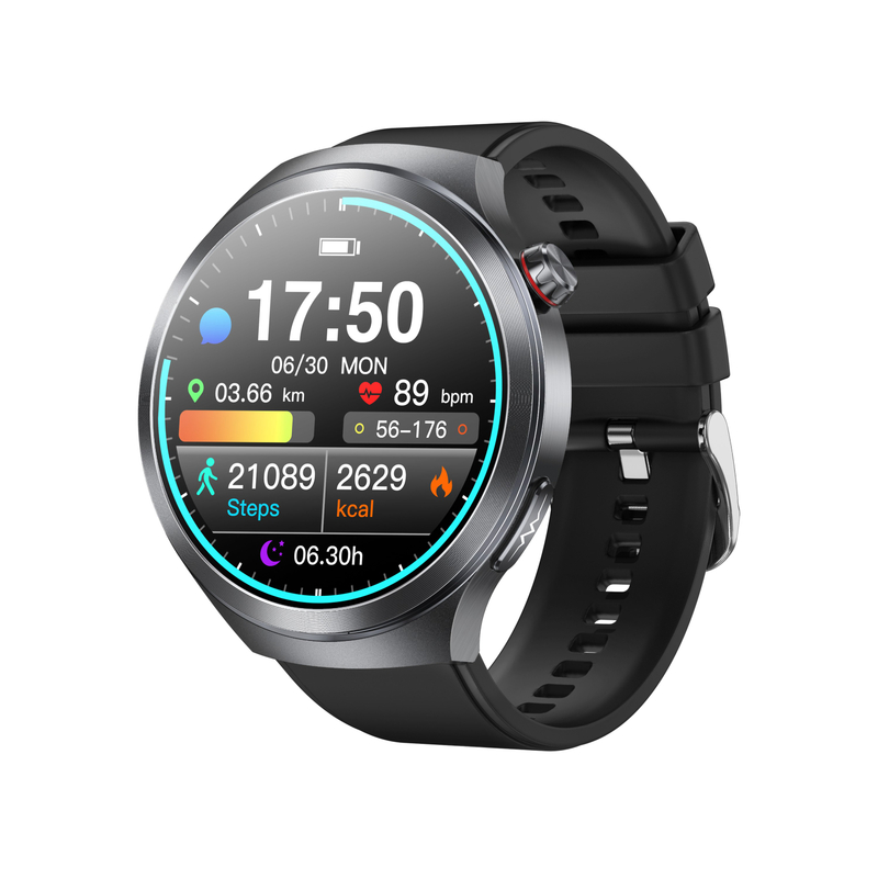 IP68 waterproof bluetooth smart watch with body composition assessments ET475